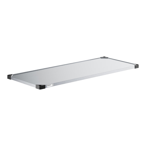 Regency 24" x 60" NSF Galvanized Steel Solid Shelf