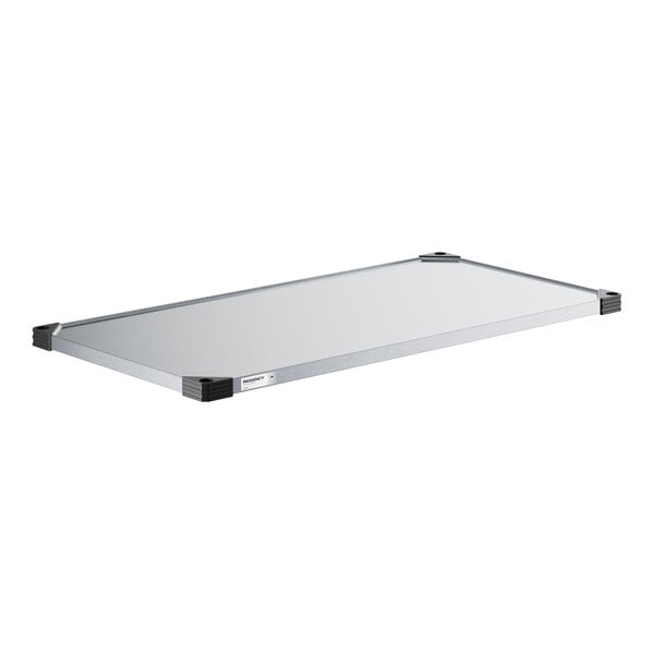 Regency 24" x 48" NSF Galvanized Steel Solid Shelf