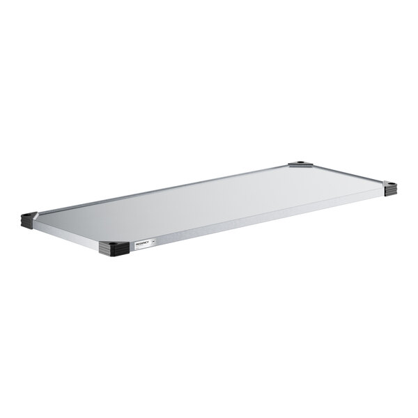 Regency 21" x 54" NSF Galvanized Steel Solid Shelf