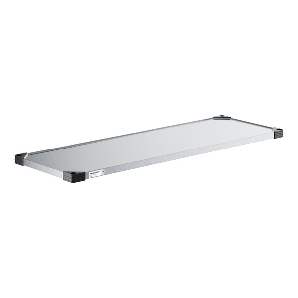Regency 18" x 54" NSF Galvanized Steel Solid Shelf