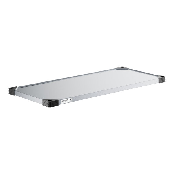 Regency 18" x 42" NSF Galvanized Steel Solid Shelf