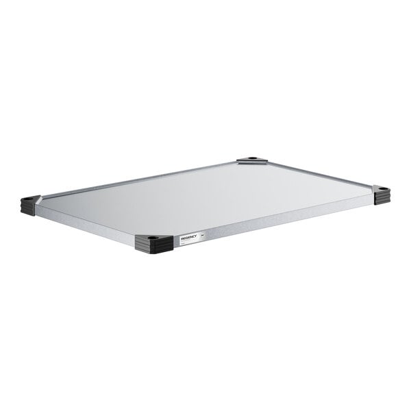 Regency 24" x 36" NSF Galvanized Steel Solid Shelf