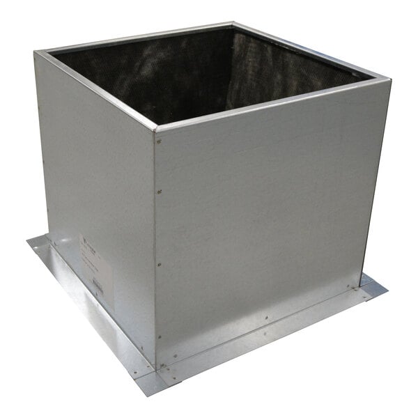 Canarm RCGI26.5 26 1/2" Galvanized Steel Insulated Roof Curb for SIS Series