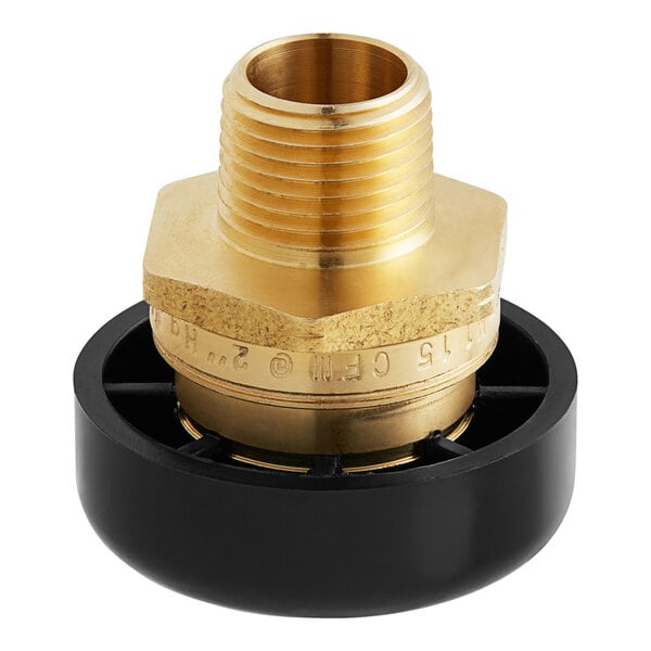 A brass Watts vacuum relief valve threaded pipe fitting.