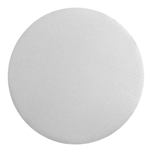 A white Wilton corrugated cake circle.