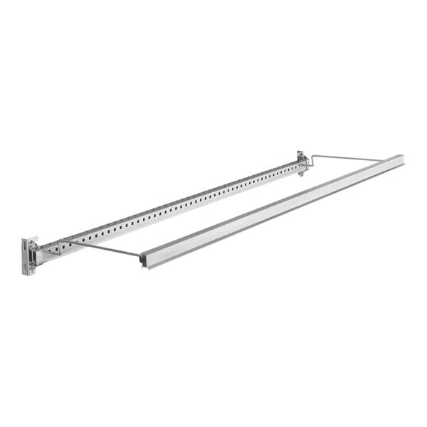 An aluminum ID channel kit with a 48-inch bar designed for retail space solutions.