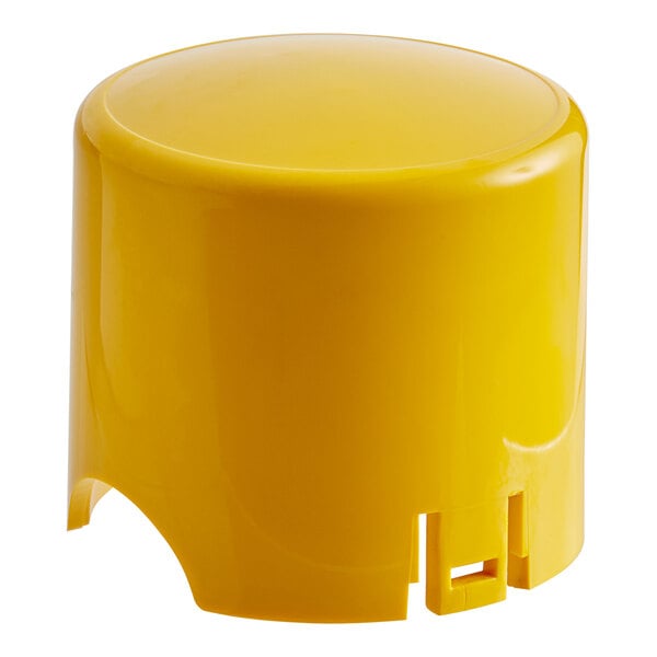 A yellow Seko ProDose-R lid.