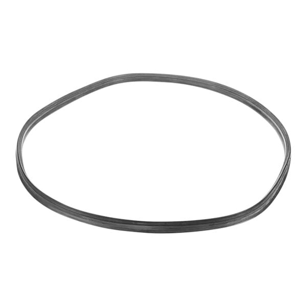 A black rubber gasket for a Frymaster Mini Combi on a white background.