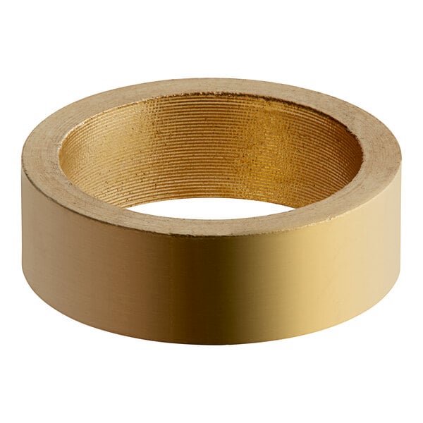 A brass hinge spacer for Avantco refrigeration equipment with a white background.