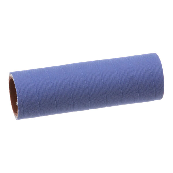 A blue rubber Hobart silicone hose.