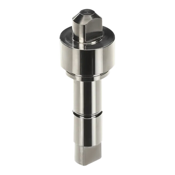 A Spaceman stainless steel drive shaft with a threaded end and a nut.