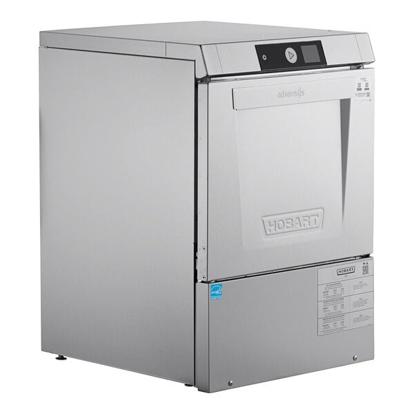 Hobart LXNR-2 Advansys High Temperature Undercounter Dishwasher with Energy Recovery - 120/208-240V