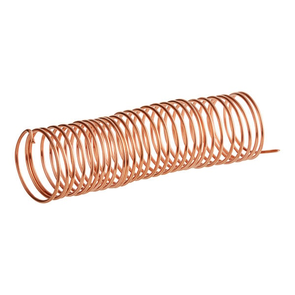 A Narvon copper capillary tube coil.