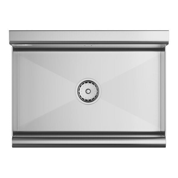 Regency 24" x 17 1/2" Hand Sink for 1 Single-Inlet Faucet