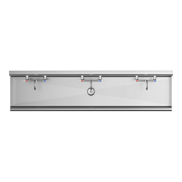 Regency 72" x 17 1/2" Hand Sink with (3) 8" Center Faucets