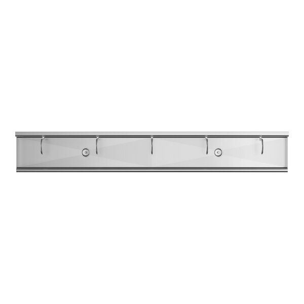 Regency 120" x 17 1/2" Hand Sink with 5 Knee-Operated Single-Inlet Faucets