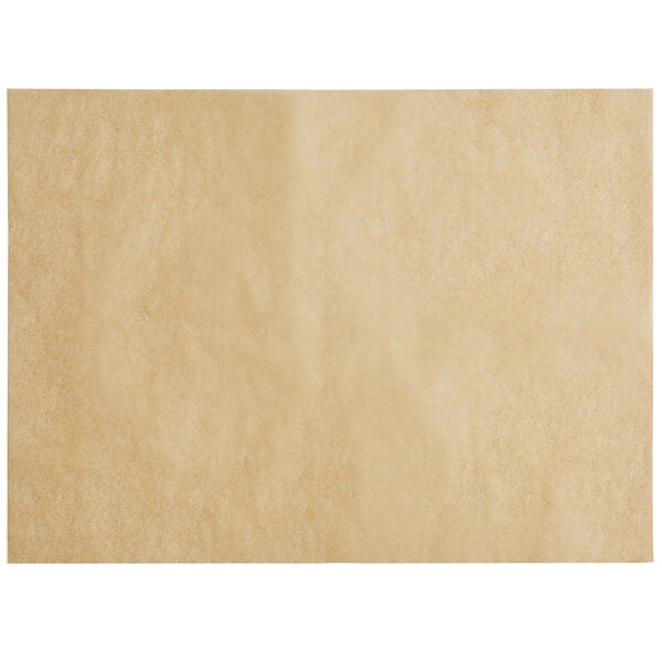 A piece of natural kraft paper with black lines on a white background.