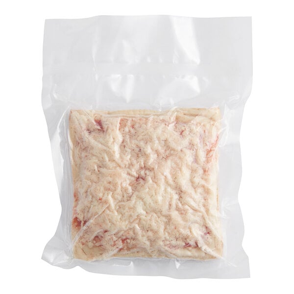 A plastic bag of Still Riding Foods gluten-free dairy-free pizza.