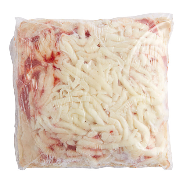 A plastic bag of Still Riding Foods Gluten-Free Pizza squares.
