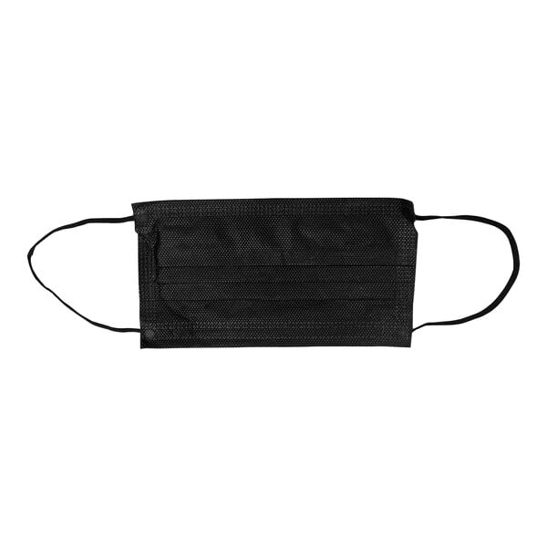 A close-up of a black Cordova General Purpose face mask with black straps.