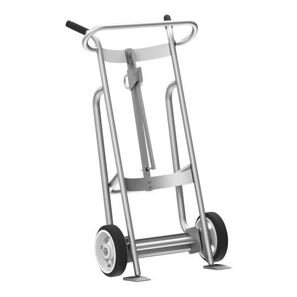 A silver Valley Craft hand truck with wheels.