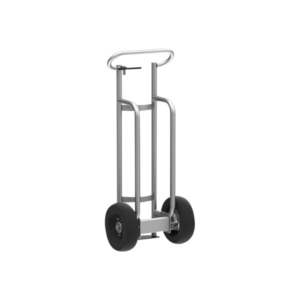 A Valley Craft hand truck with black wheels.