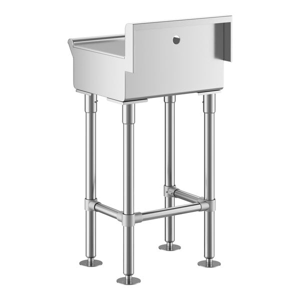 Regency 18" x 17 1/2" Hand Sink for 1 Single-Inlet Faucet