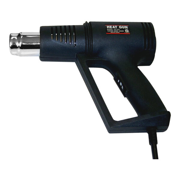 A black Sealer Sales Economy Heat Gun with a handle and a cord.