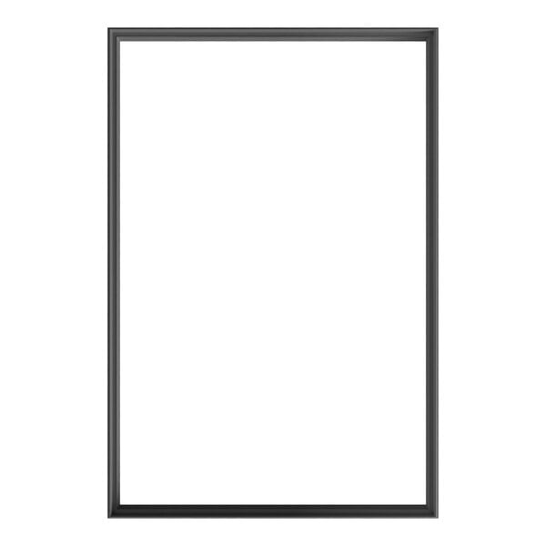 A black rectangular frame with a white screen, the Galaxy 360GSKT12254 door gasket.