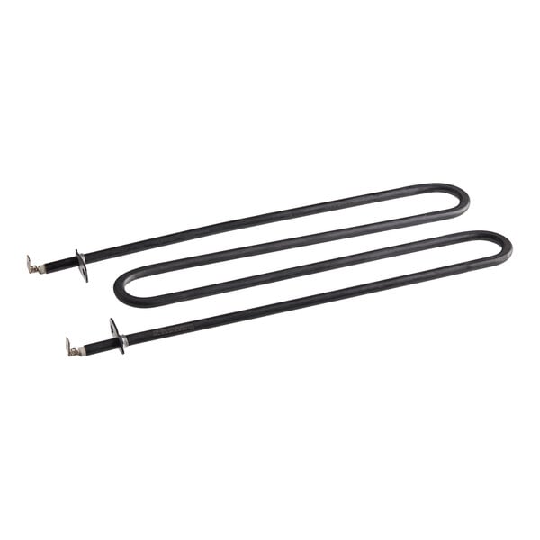 A Hatco heating element with black rods and wires.