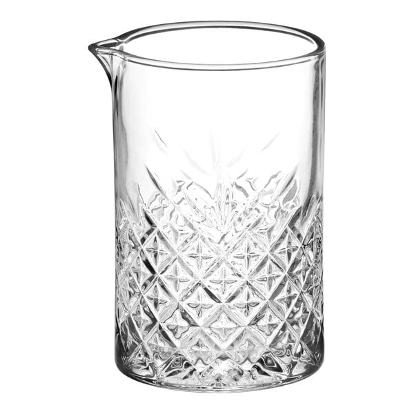 Barfly® 24 oz. Diamond Cut Heavy-Duty Cocktail Stirring / Mixing Glass M37209