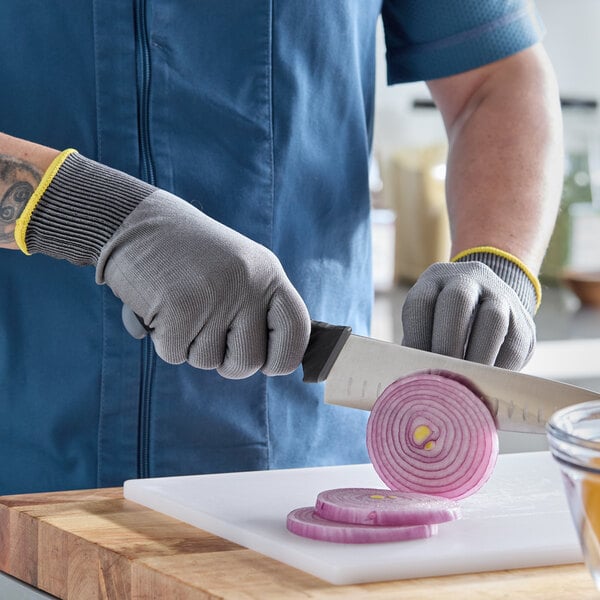 Armor Guys Kyorene Pro 20-059 Gray 15 Gauge Graphene A5 Cut-Resistant Food-Safe Glove - Pair - Pair