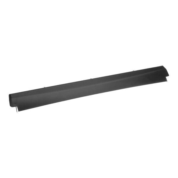 A black rectangular top frame with a white background.