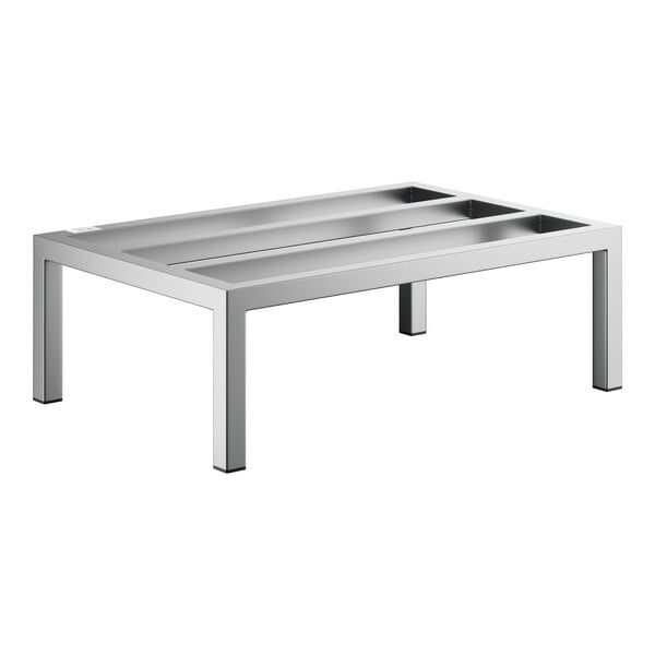 Regency 36" x 24" x 12" Stainless Steel Heavy-Duty Dunnage Rack