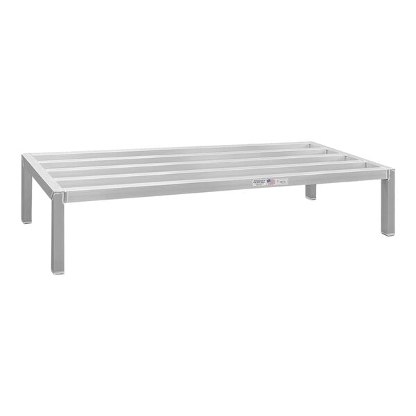 A New Age aluminum heavy-duty dunnage rack.