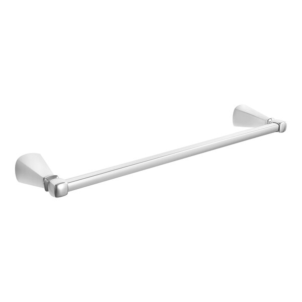 An American Standard polished chrome towel bar.