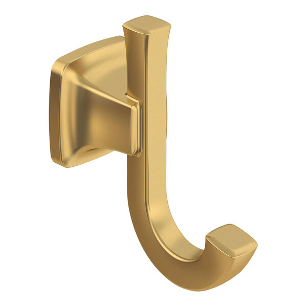 An American Standard Townsend Cool Sunrise gold double robe hook.