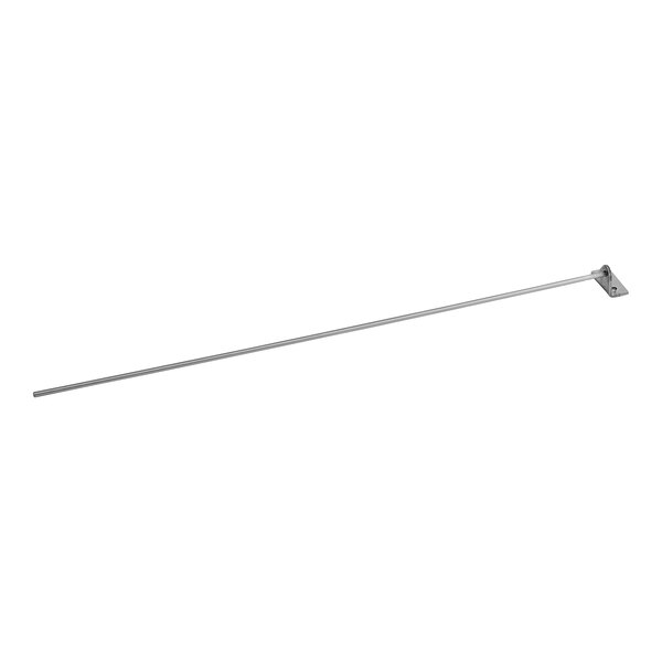 A long metal rod with a bracket on one end.