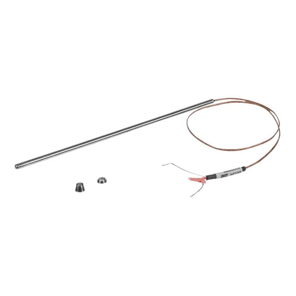 A Giles Type J Thermocouple with a metal rod and wire.