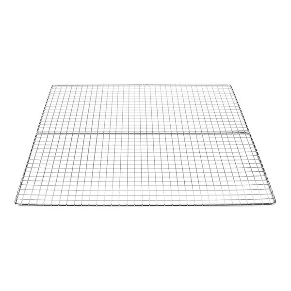 A wire mesh rack for a Henny Penny gas fryer on a white background.