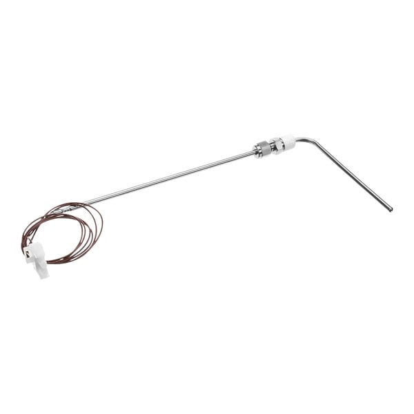 A metal rod with a wire attached to it.