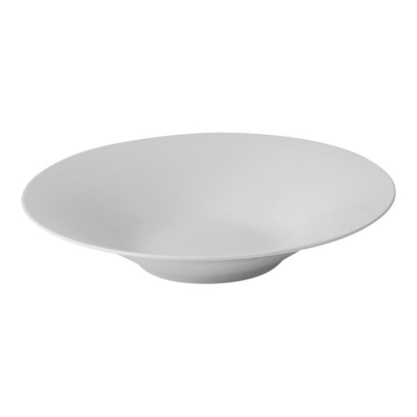 A Villeroy & Boch white bone china deep coupe plate.