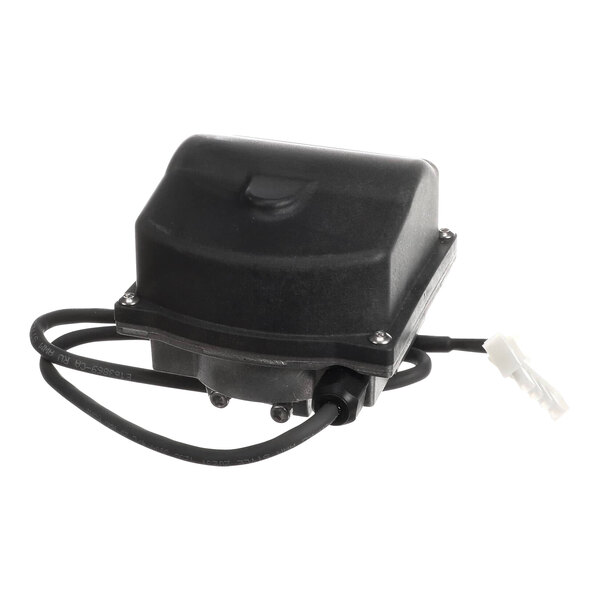 A black Pitco actuator with wires.