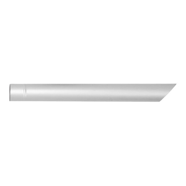 A white pipe with a pointed tip.