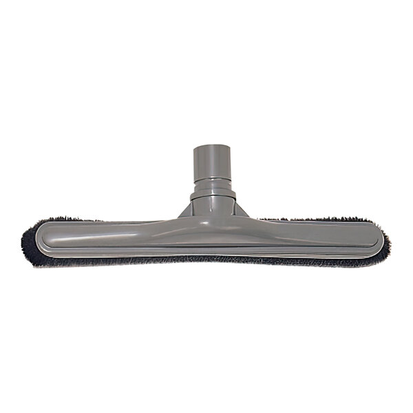 A grey Goodway Technologies nylon floor brush for industrial vacuums with a black connection.