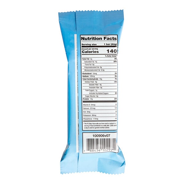 A package of ONE Crunch Marshmallow Treat protein bars with blue packaging and white text.