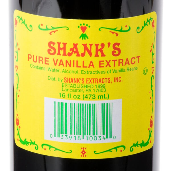 16 oz pure vanilla extract