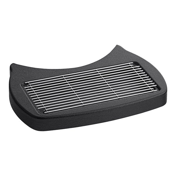 A Bunn drip tray kit with a black and metal grate.