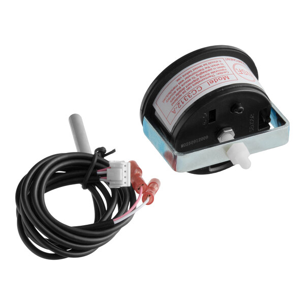 A Metro RPC13-237 digital thermometer with a probe and connecting cable.