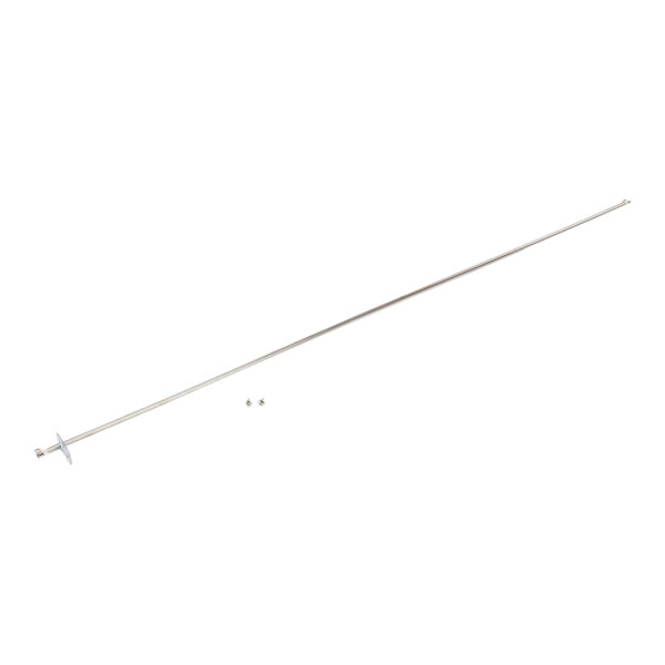 A long metal rod with screws.